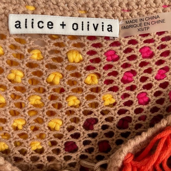 Alice + Olivia Fawn Fringe Jacket in Multicolor - Picture 8 of 9